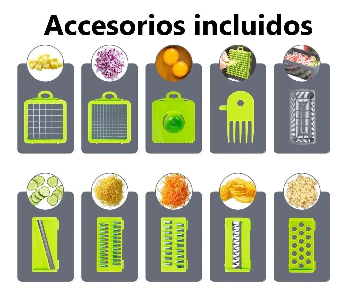 CortaChef™ Picador de Verduras en acero inoxidable
