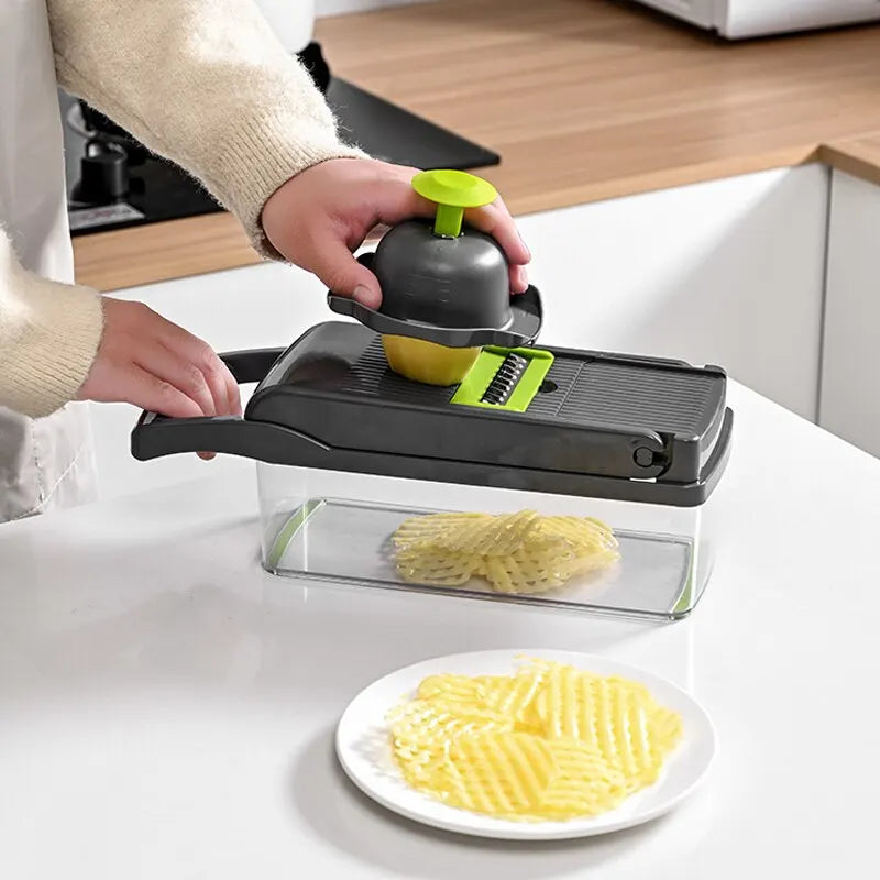 CortaChef™ Picador de Verduras en acero inoxidable