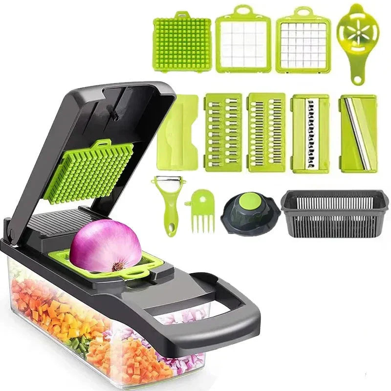 Picador De Frutas Y Verduras 8 en 1