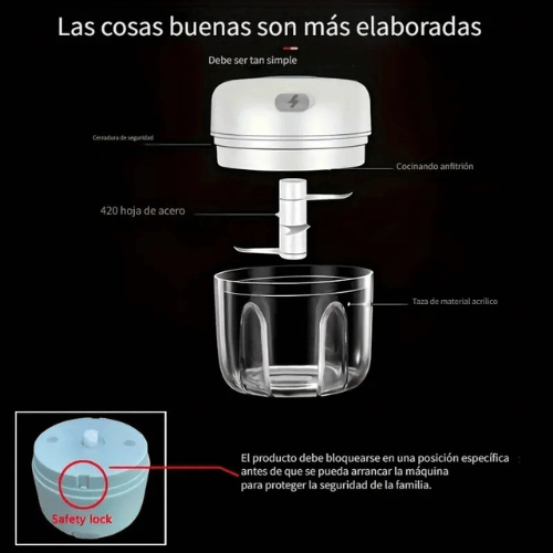 Vitesse™ Picadora de alimentos inalámbrica
