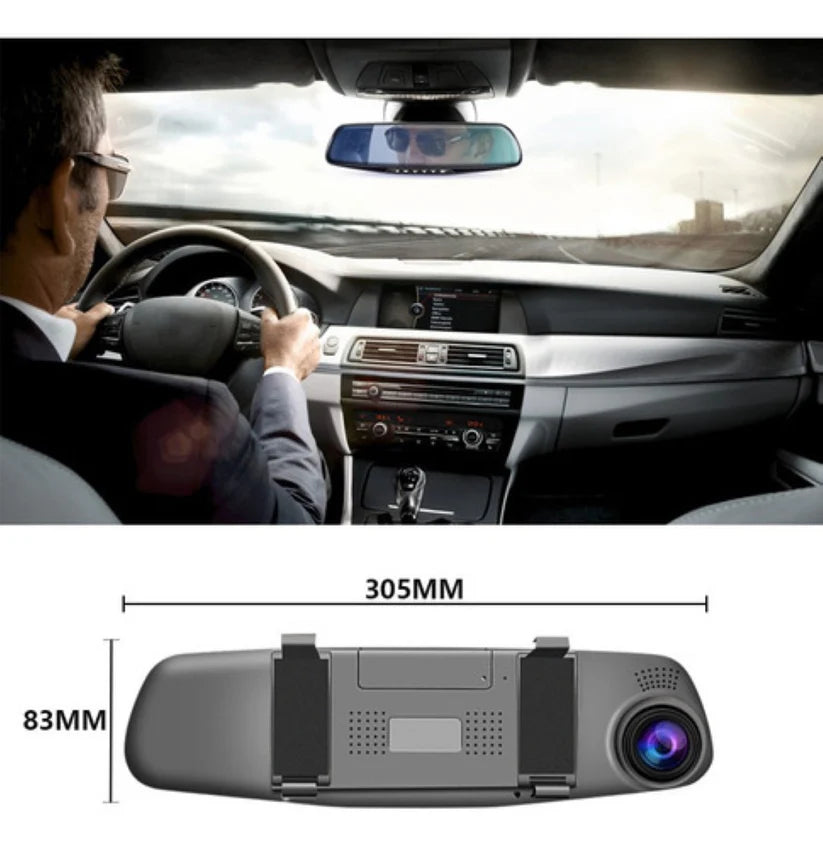 Cámara Retrovisor RoadShield™ en Full HD 🚗 Tu Auto Más Seguro, Moderno y Conectado