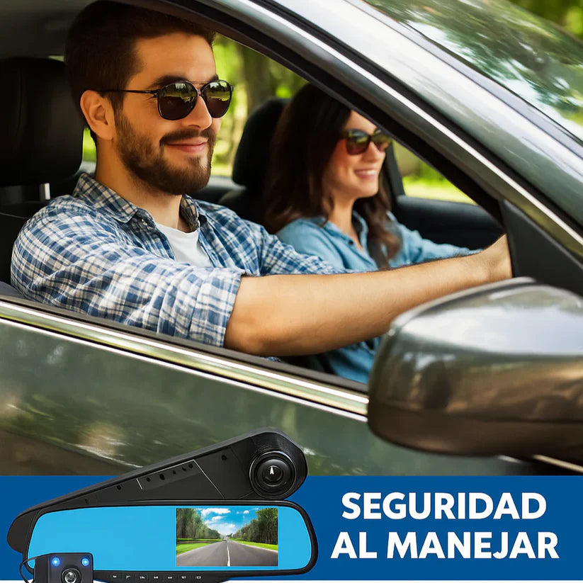 Cámara Retrovisor RoadShield™ en Full HD 🚗 Tu Auto Más Seguro, Moderno y Conectado