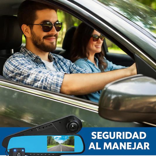 Cámara Retrovisor RoadShield™ en Full HD 🚗 Tu Auto Más Seguro, Moderno y Conectado