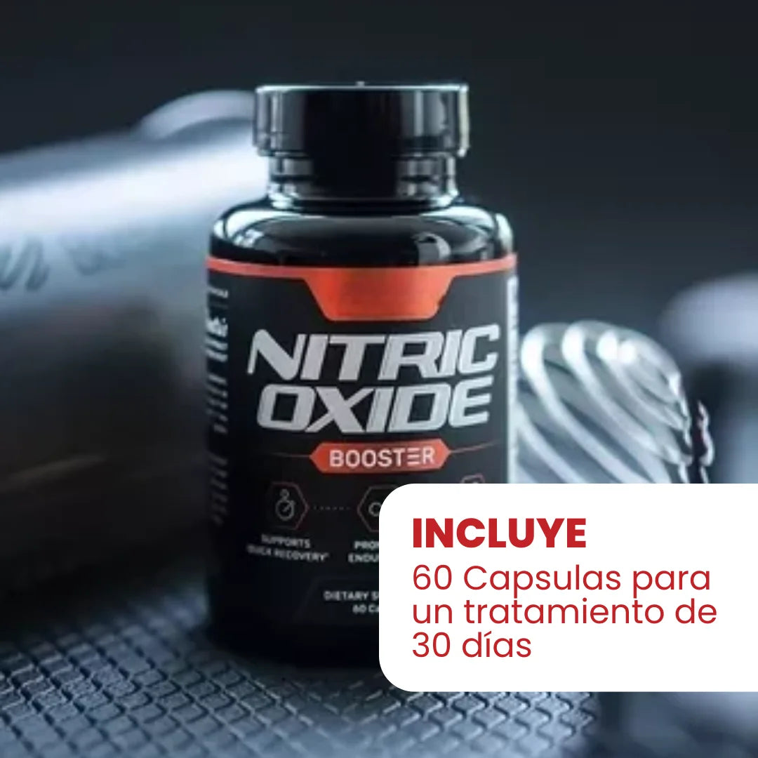 Óxido Nítrico Promax™💪 Rendimiento, energía y salud masculina🔥 (60 cápsulas)