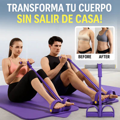 Dúo VITA Flex: Banda Elástica Pedal + Banda "8" para Entrenar en Casa! 💪