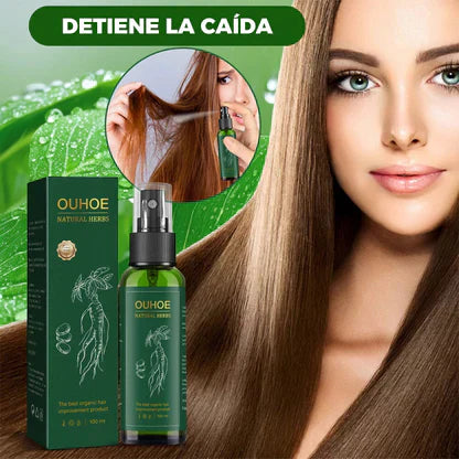 Spray Crecimiento Capilar Ouhoe 🎁PROMOCION 2 X 1 lleva uno gratis